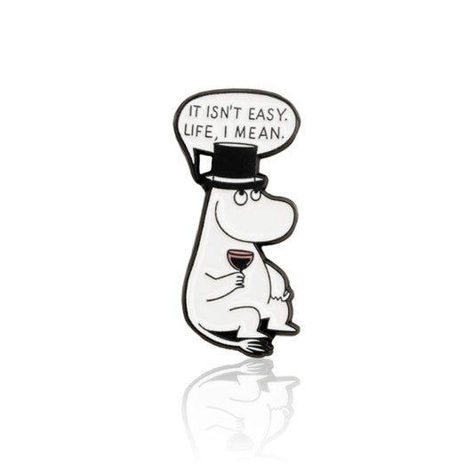 Moomin Enamel Pin Badge - Moominpapa Conclusion