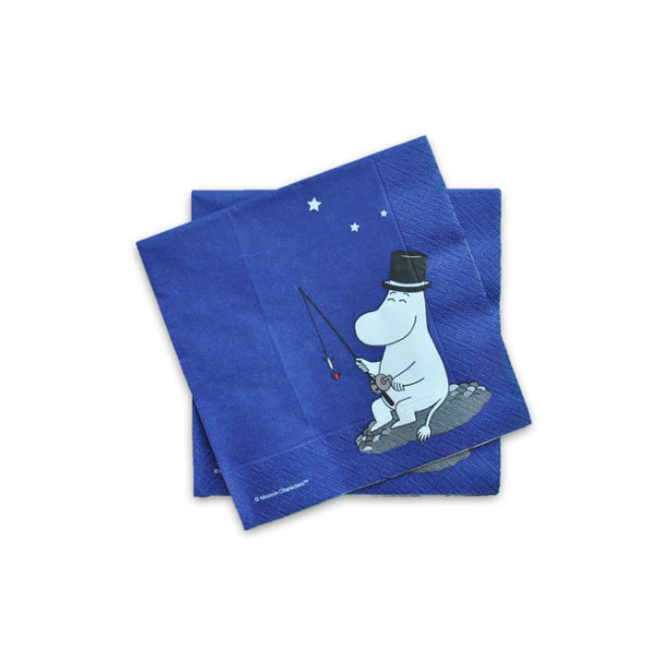 Moomin Paper Napkins - Pappa Fishing