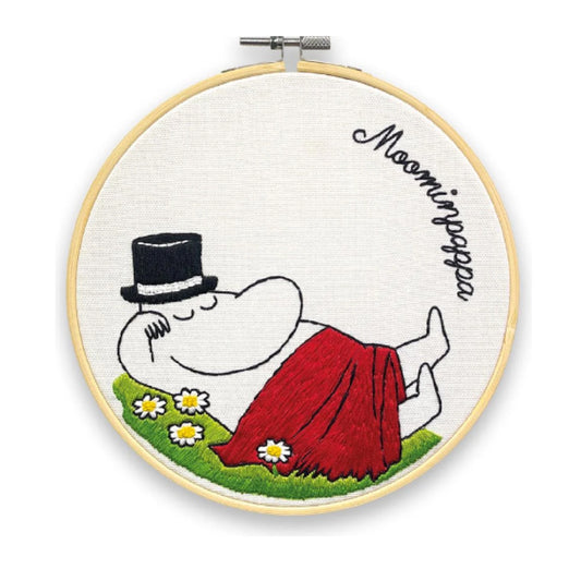 Moomin Embroidery Kit - Pappa Snoozing
