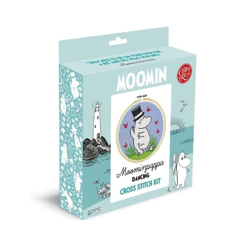 Moomin Cross Stitch Kit - Pappa Dancing