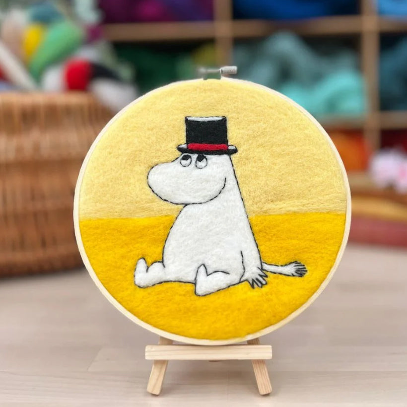 Moomin Needle Felting Kit - Pappa Sitting