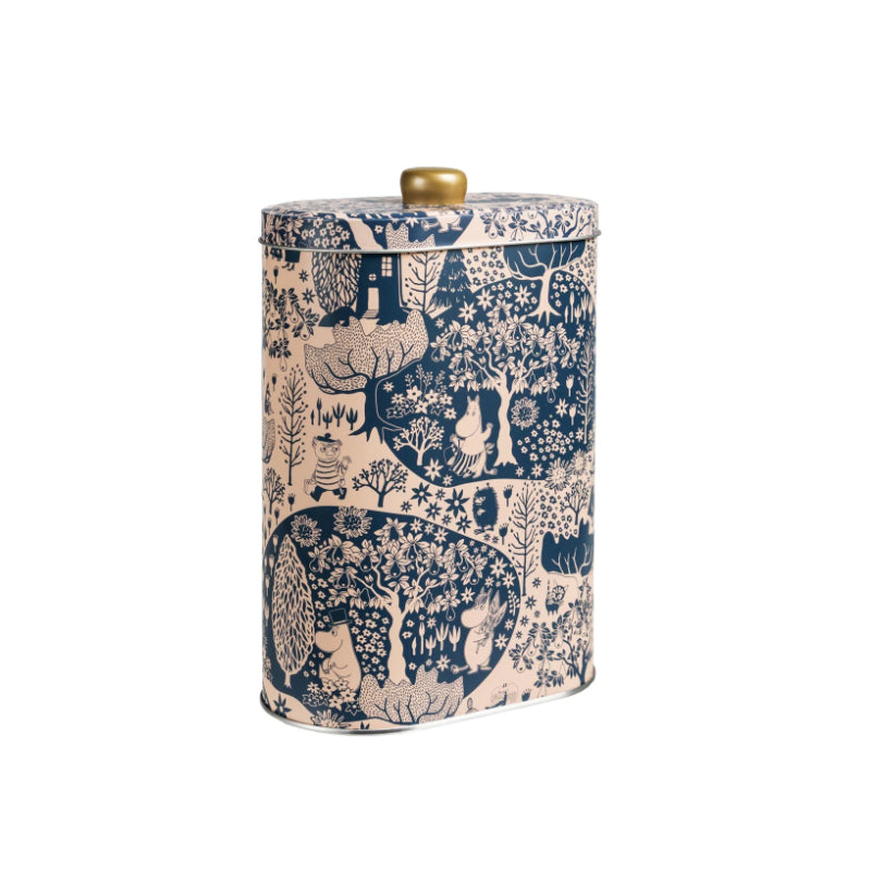 Moomin Park Oval Tin with Handle