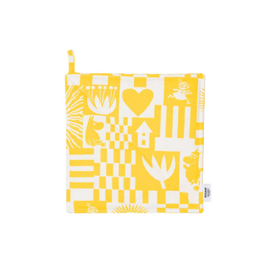 Moomin Pot Holder - Party, Yellow