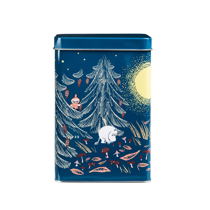 Moomin Primeval Forest Coffee Tin (Blue)