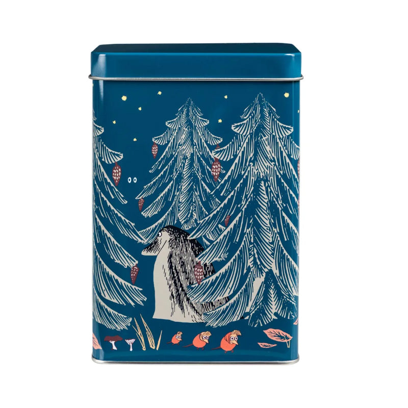 Moomin Primeval Forest Coffee Tin (Blue)