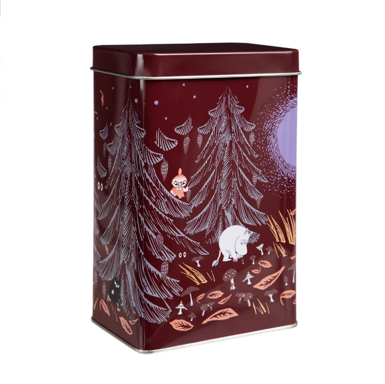 Moomin Primeval Forest Coffee Tin (Red)