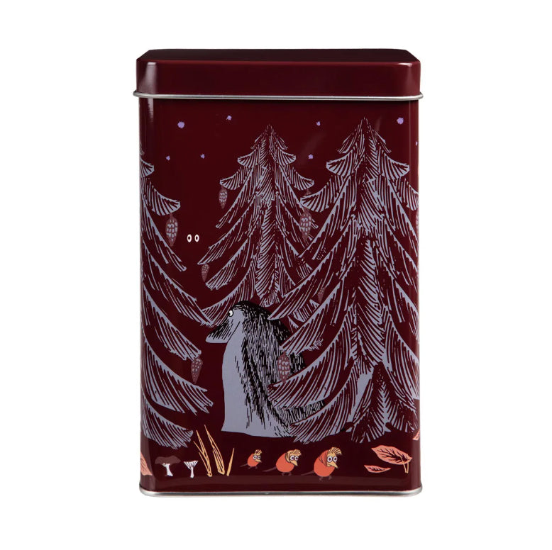 Moomin Primeval Forest Coffee Tin (Red)