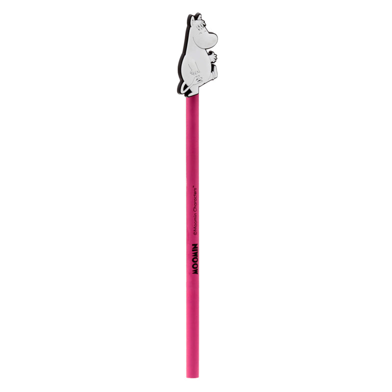 Moomin Pencil with Topper - Pink