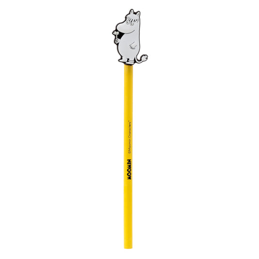 Moomin Pencil with Topper - Yellow