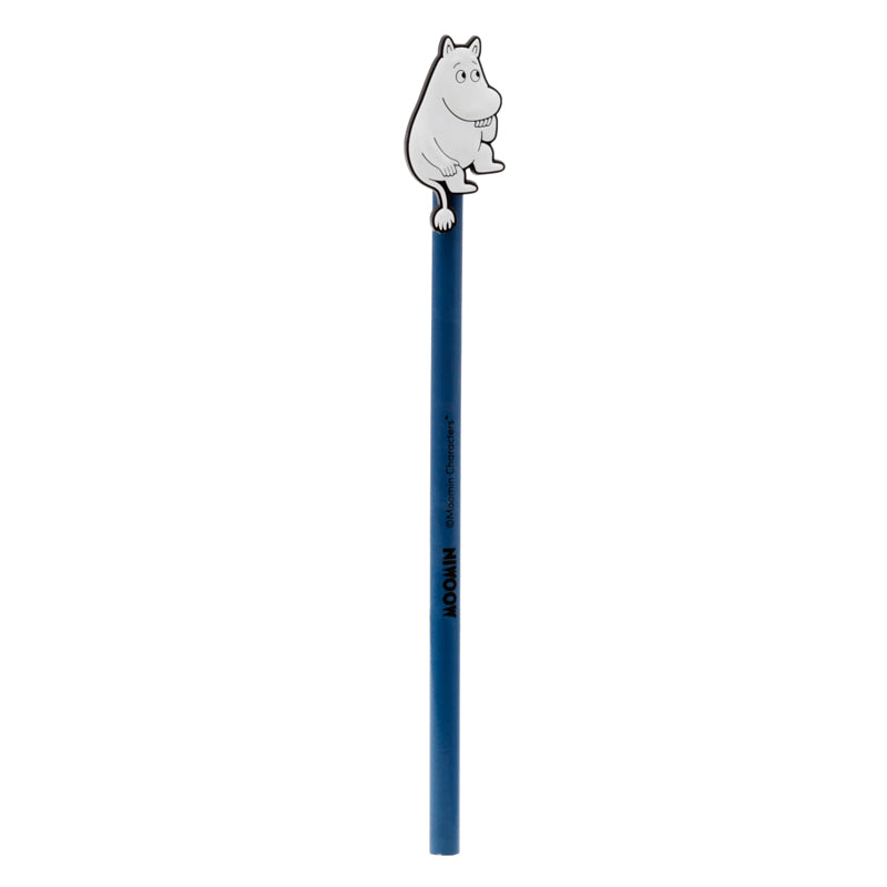 Moomin Pencil with Topper - Blue