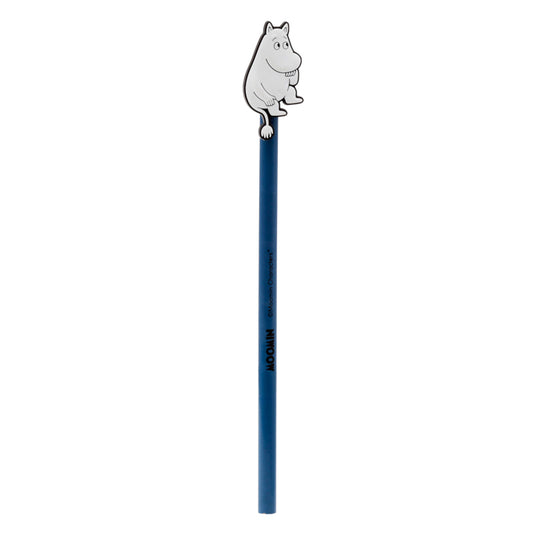 Moomin Pencil with Topper - Blue