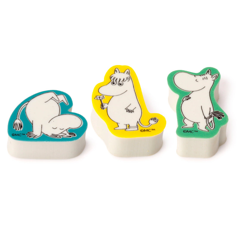 Moomin Eraser Set