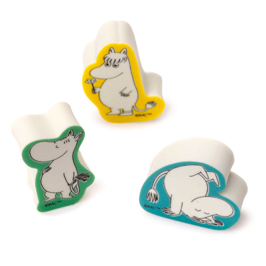 Moomin Eraser Set