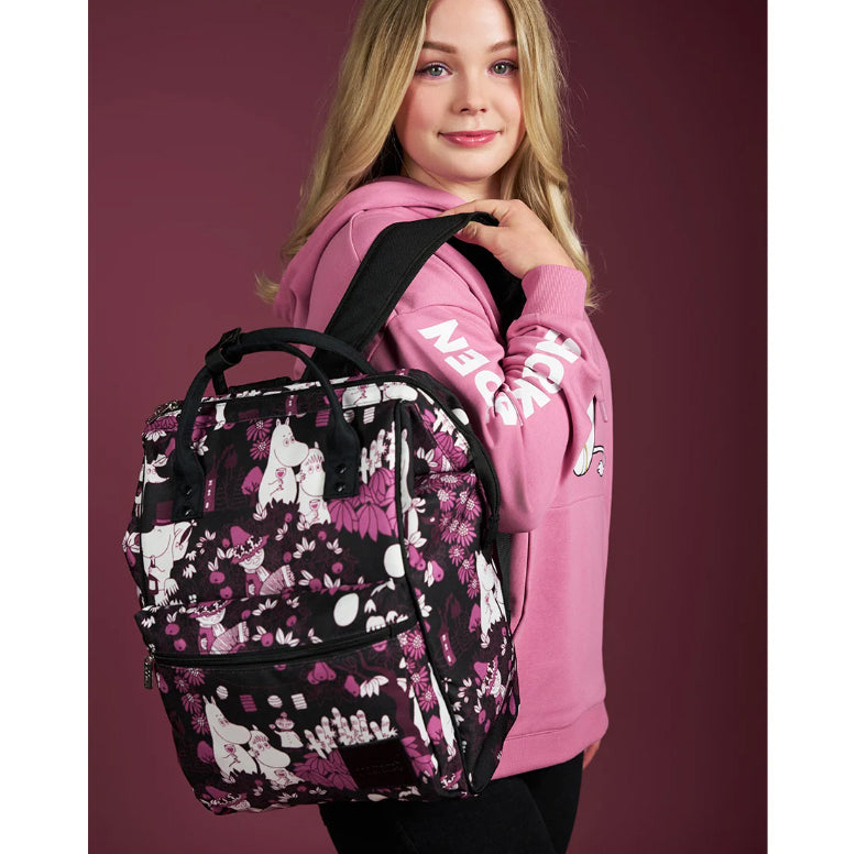 Moomin Samu Backpack - Party Moments (Plum)