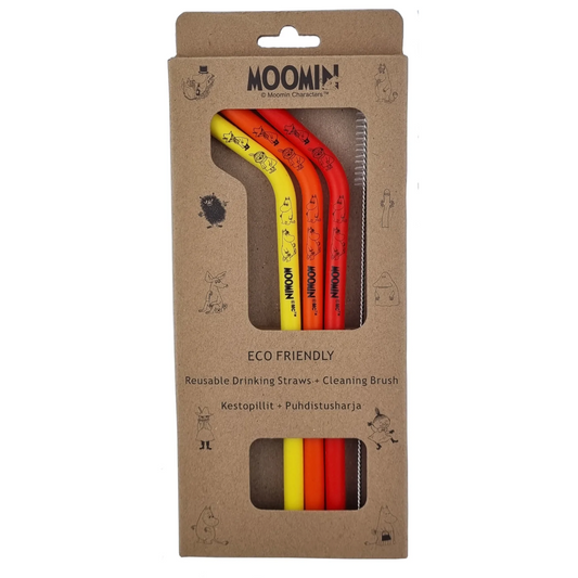 Moomin Silicone Straws - Set 2