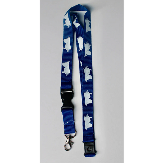 Blue Lanyard