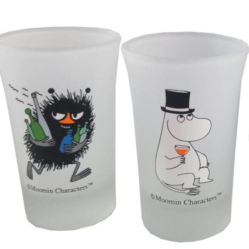 Moomin Mini Glass 5cl 2-set (Stinky)