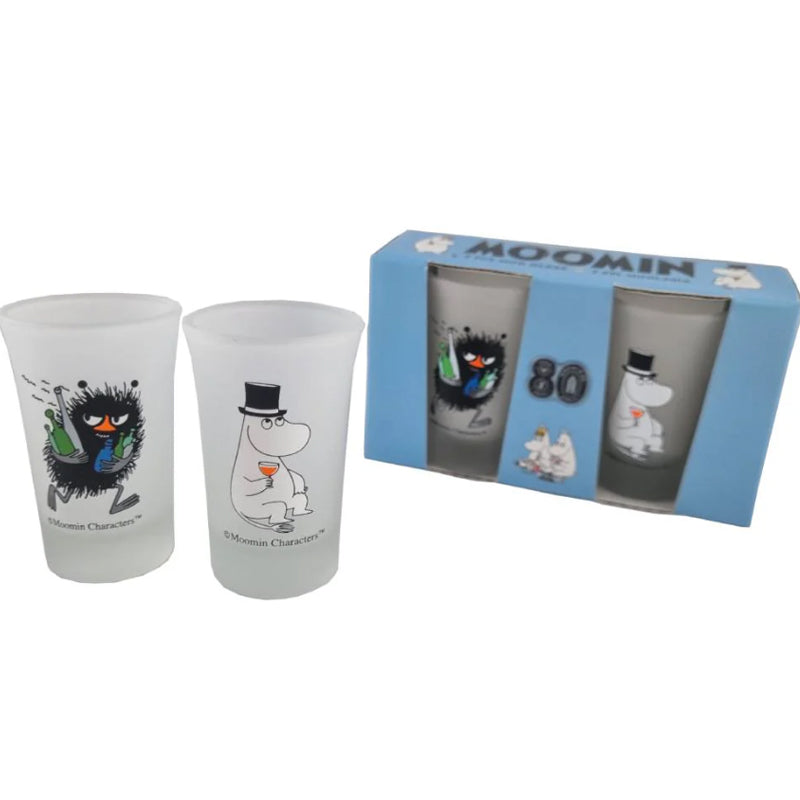 Moomin Mini Glass 5cl 2-set (Stinky)