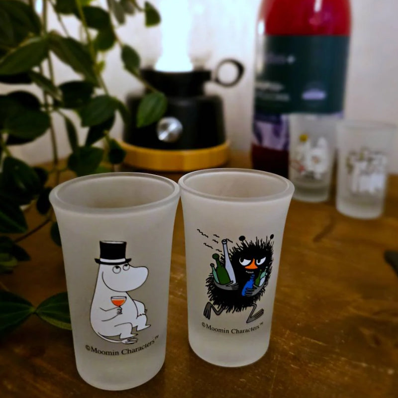 Moomin Mini Glass 5cl 2-set (Stinky)