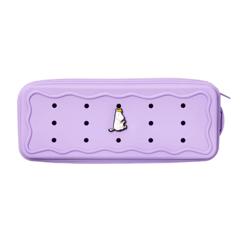 Moomin Pencil Case & Charm (Lilac)