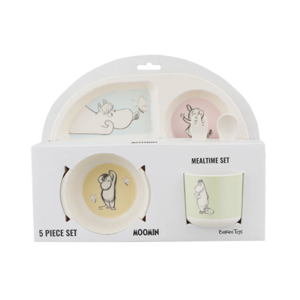 Moomin Kids Dinner Set - Sketch (Pastel Colours)