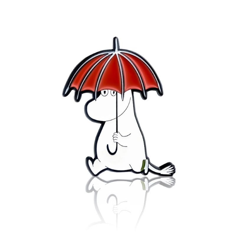Moomin Enamel Pin Badge - Snorkmaiden Umbrella
