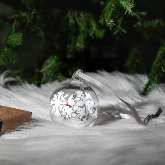 Moomin Christmas Bauble - Snowflake (7cm)