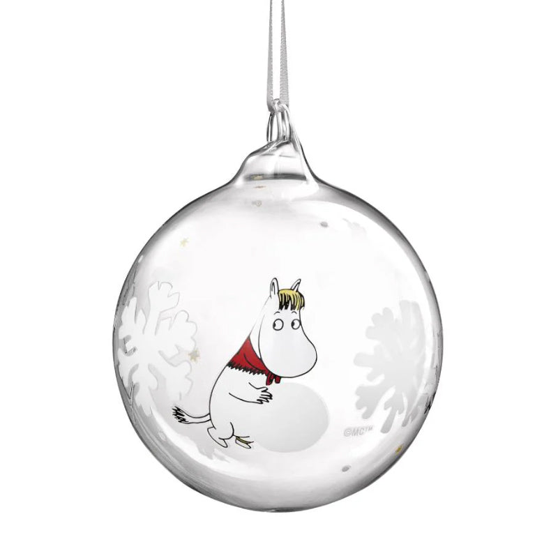 Moomin Christmas Bauble - Snowflake (9cm)