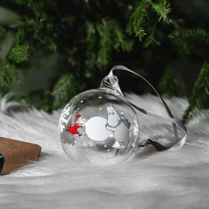 Moomin Christmas Bauble - Snowflake (9cm)