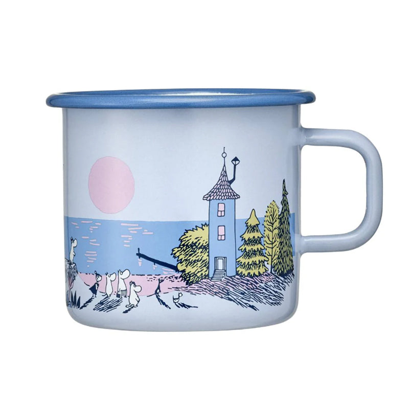 Moomin Enamel Mug - Sunset (5.5dl)