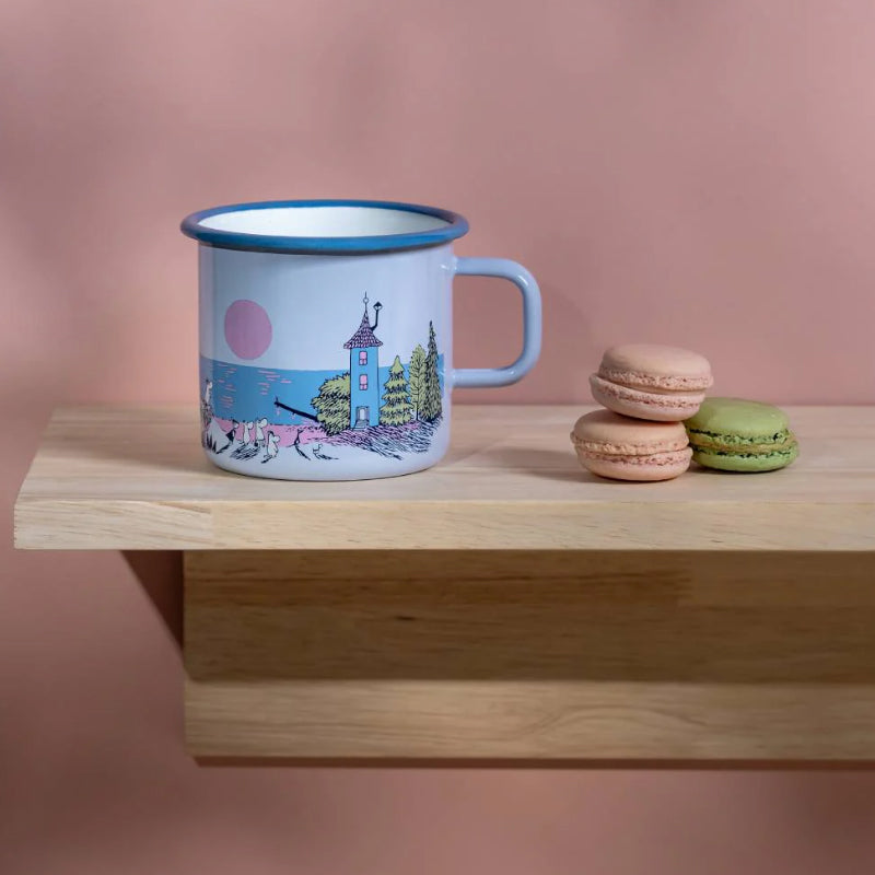 Moomin Enamel Mug - Sunset (5.5dl)