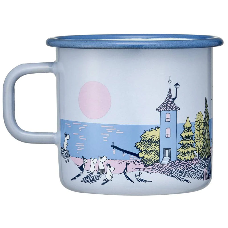 Moomin Enamel Mug - Sunset (5.5dl)