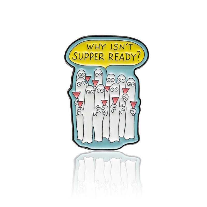 Moomin Enamel Pin Badge - Hatifatiners Supper