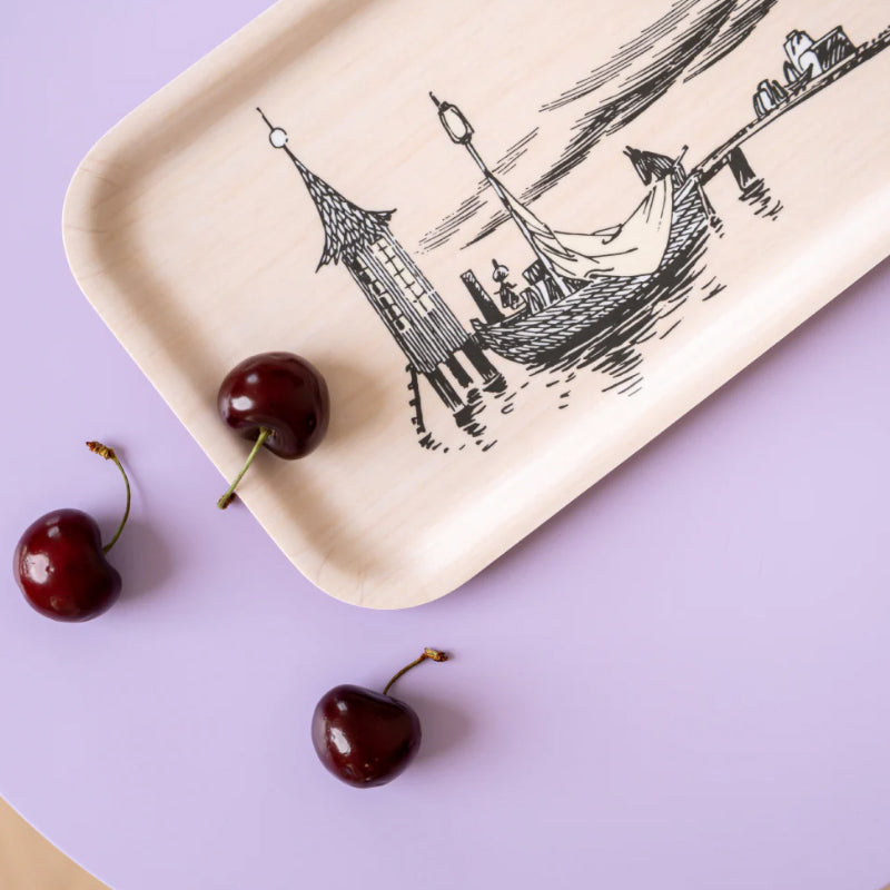 Moomin Tray - The Pier (27x13cm)