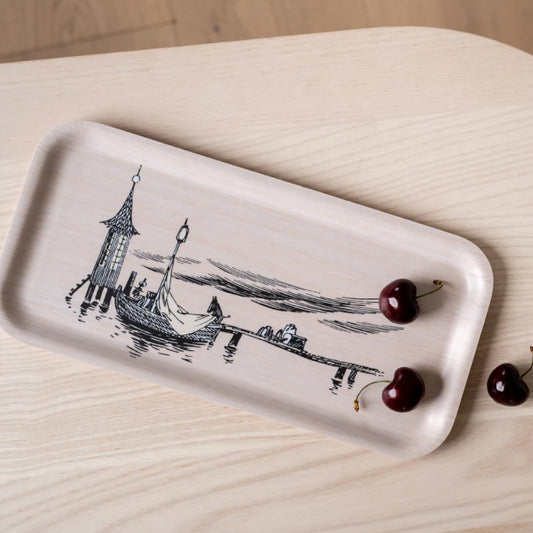 Moomin Tray - The Pier (27x13cm)