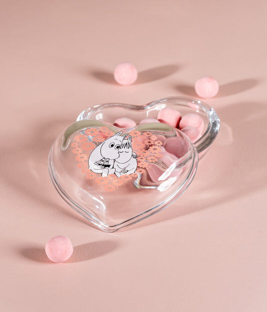 Moomin Glass Jar Together