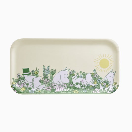 Moomin Tray - In the Garden