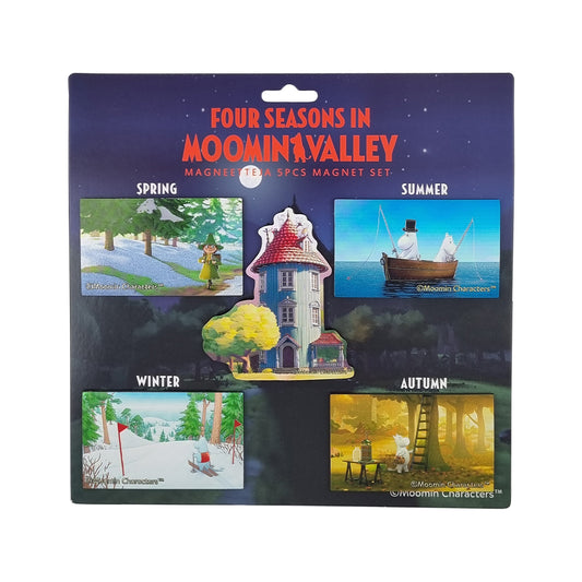 5pc Magnet Set - Four Seasons in Moominvalley