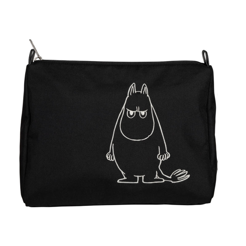 Moomin Pouch - Angry Moomin, Black