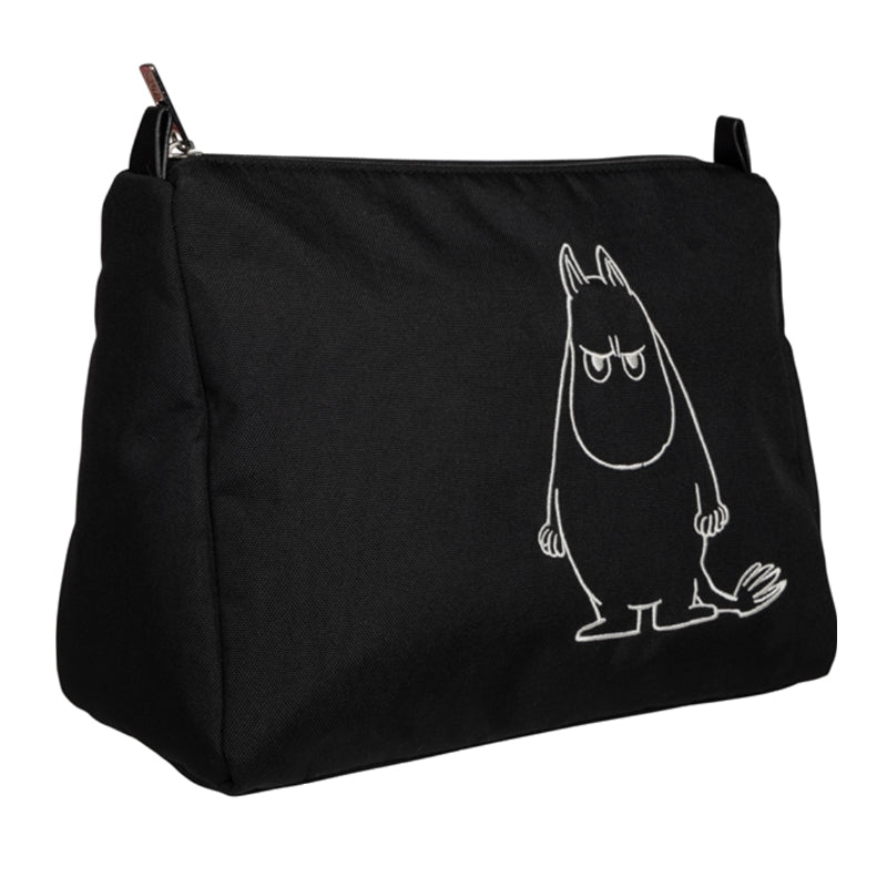 Moomin Pouch - Angry Moomin, Black