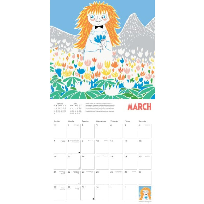 Moomin Wall Calendar 2027