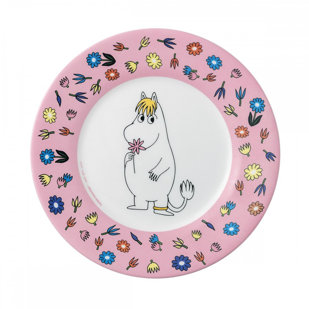 Moomin Dessert Plate - Pink