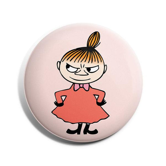 Moomin Badge - Little My, Pink