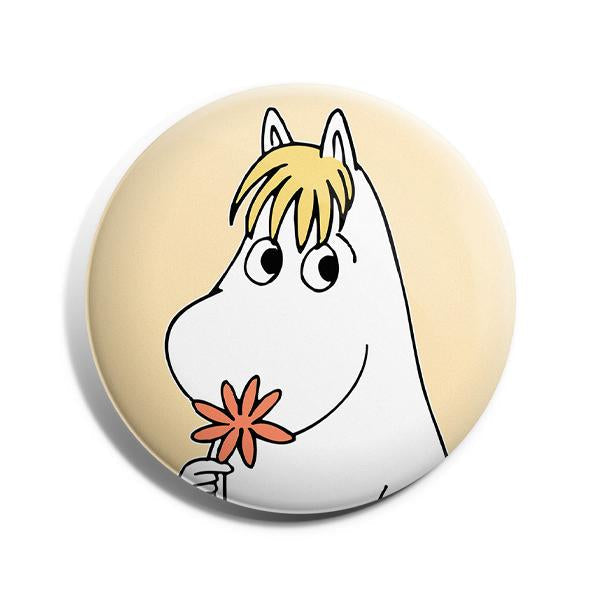 Moomin Badge - Snorkmaiden, Cream