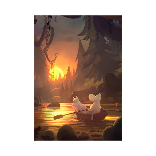 Moomin Greeting Card - Moomin & Snorkmaiden Animation