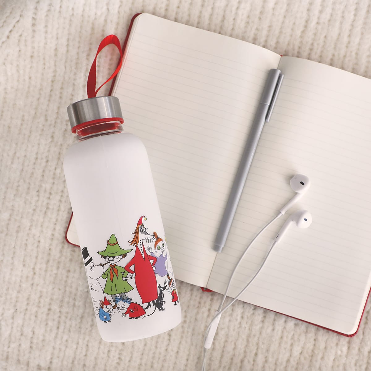 Moomin Glass Bottle - Characters