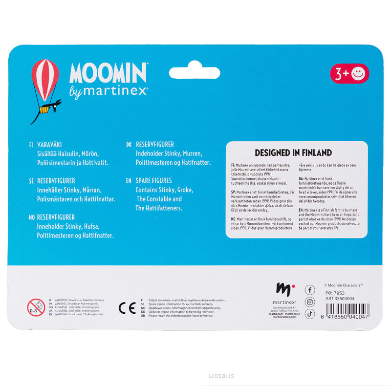Moomin Characters of Moominvalley 2 - Set of 4