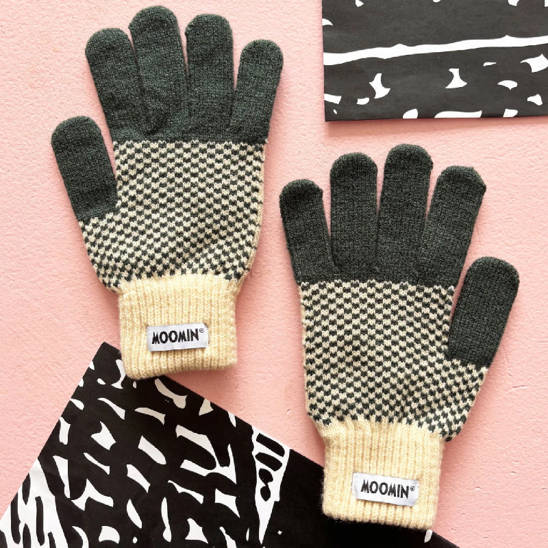 Chequered Gloves Moomin