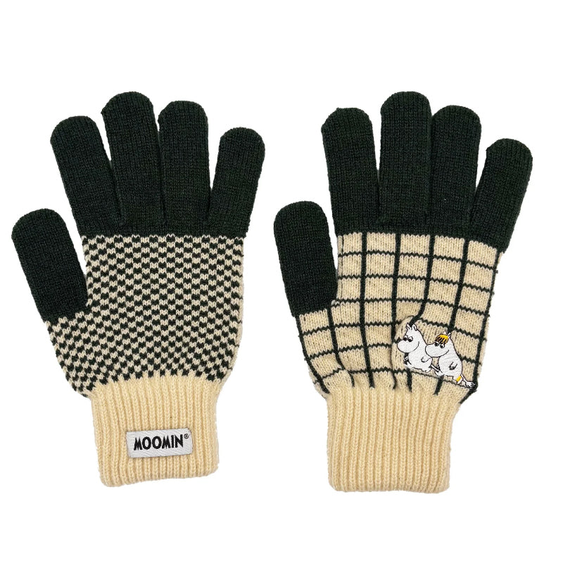 Chequered Gloves Moomin