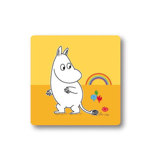 Moomin Coaster - Rainbow Yellow